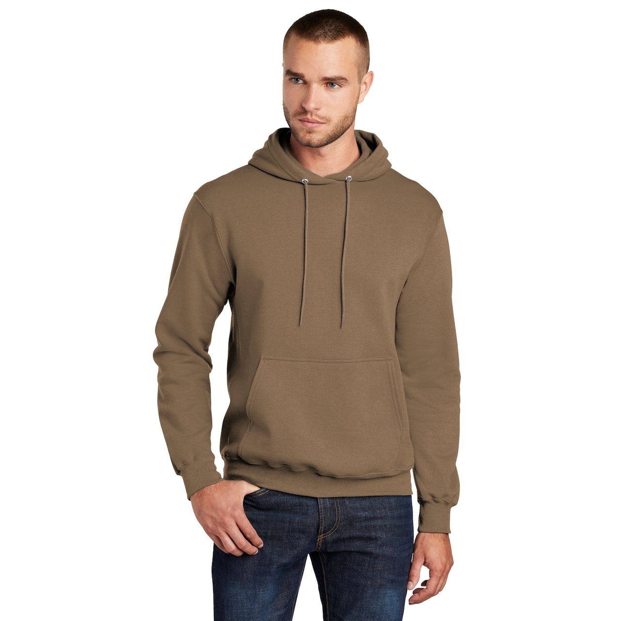 Port & Company® Neutrals Core Fleece Pullover Hooded Sweatshirt